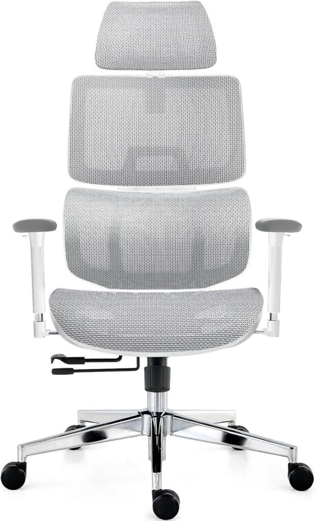 Silla ergonómica material resiclado