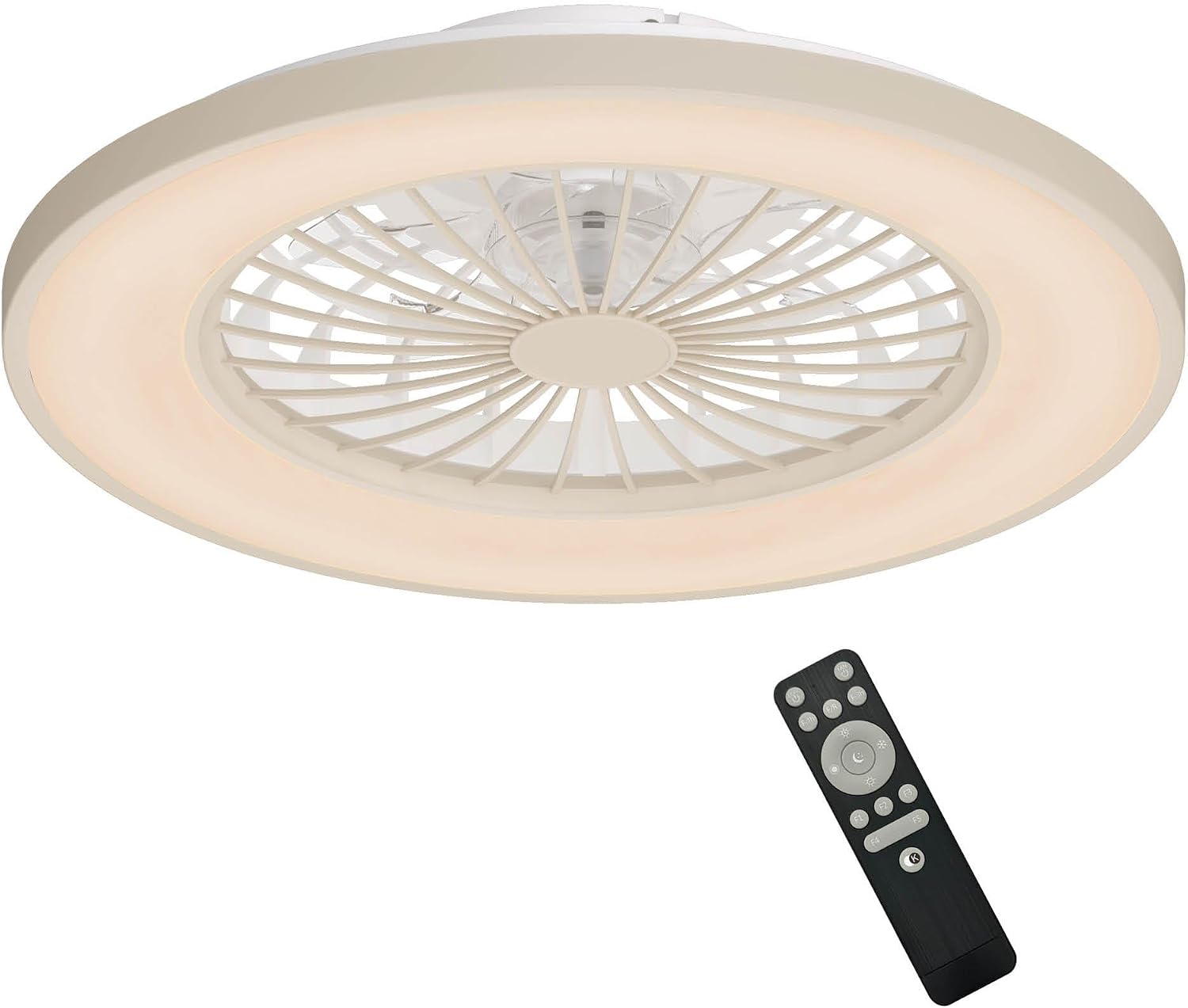 Lámpara ventilador de techo
